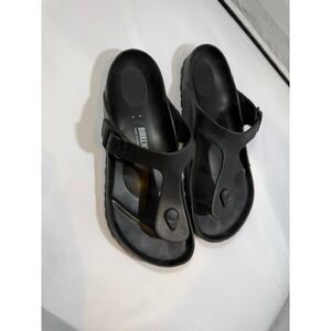 Birkenstock Gizeh EVA Black Thong Sandals Womens‎ 41 W10.5 M8.5 Water Friendly